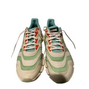 Adidas Climacool Vento Mens Size 11 White Green Orange Low Top Asking price: $40